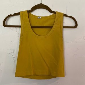 Cropper tank top